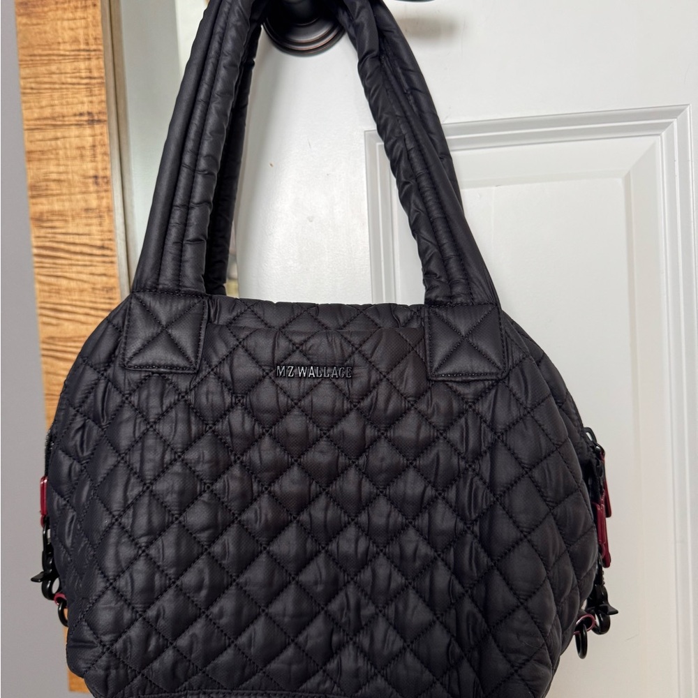 MZ Wallace Black Quilted Women's Bag